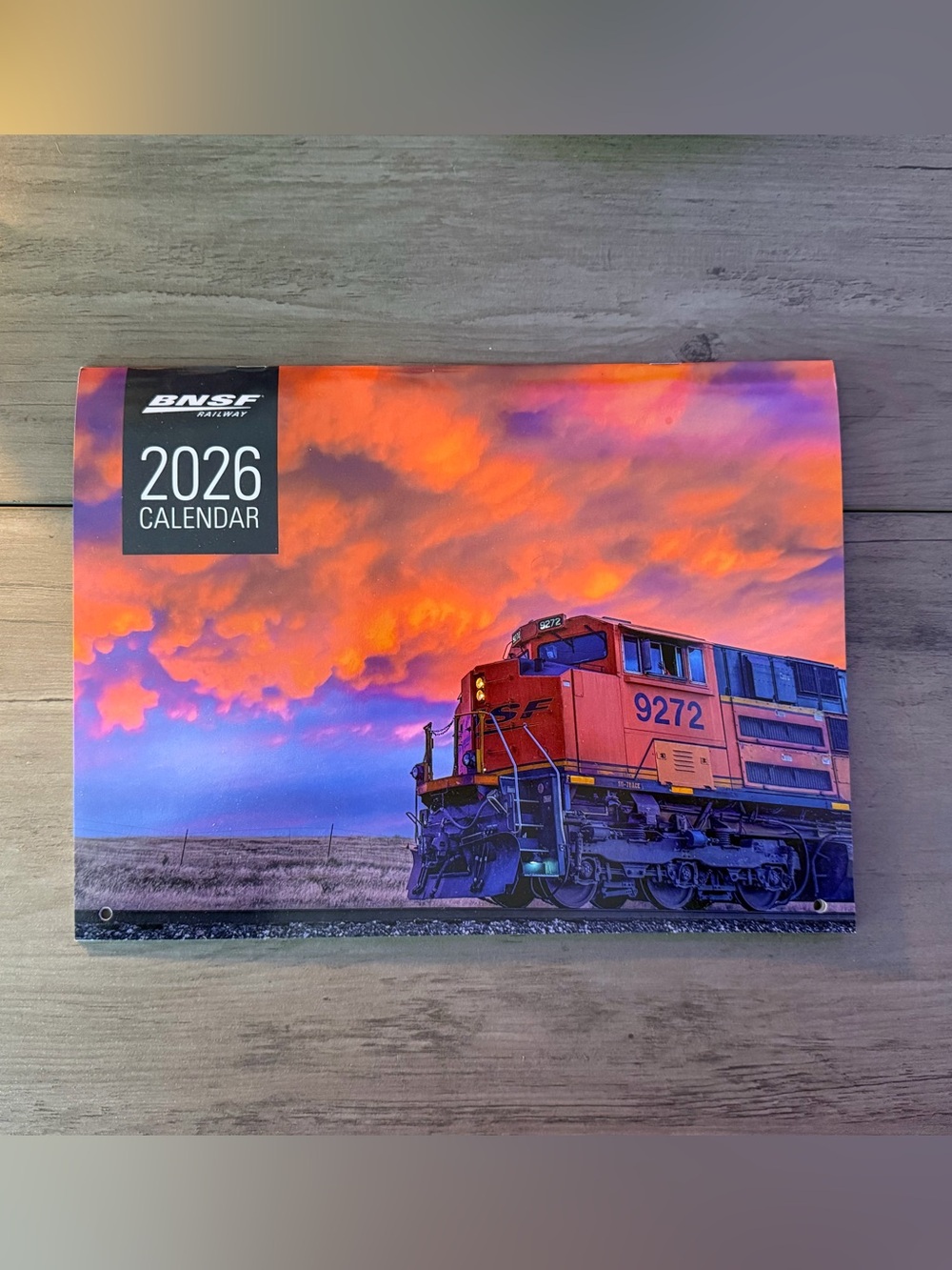 NEW 2026 Burlington Norther Santa Fe Railway Calendar BNSF